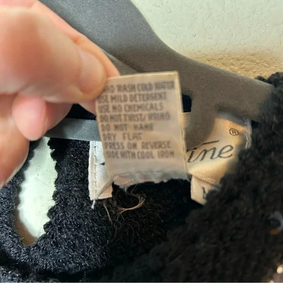 Vintage Christine Wool and Angora Blend Sweater Size Medium - Picture 5 of 6